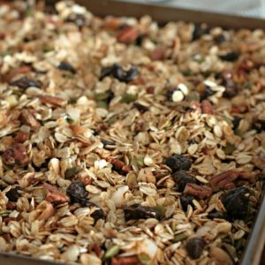 Vanilla Chia Pecan Granola